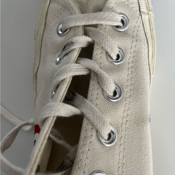 🎉🎉 host pick!!Converse x comme des garçons play by chuck Taylor. - Picture 5 of 14